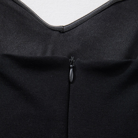 CLEARANCE 1 LEFT!!  Black Sequined Tube Top Waist Knot Wide Leg Jumpsuit - Picture 9 of 15